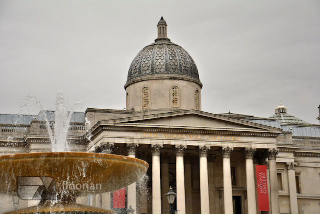 Muzeum National Gallery na Trafalgar Square to symbol Wielkiej Brytanii.