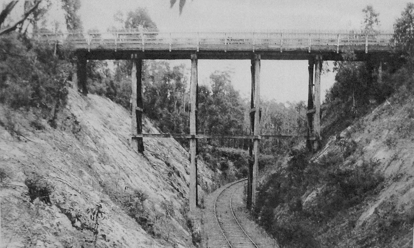 Abandoned But Not Noojee Line Road Over Rail Bridge at