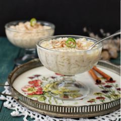 Receta para preparar dulce de arroz integral con leche