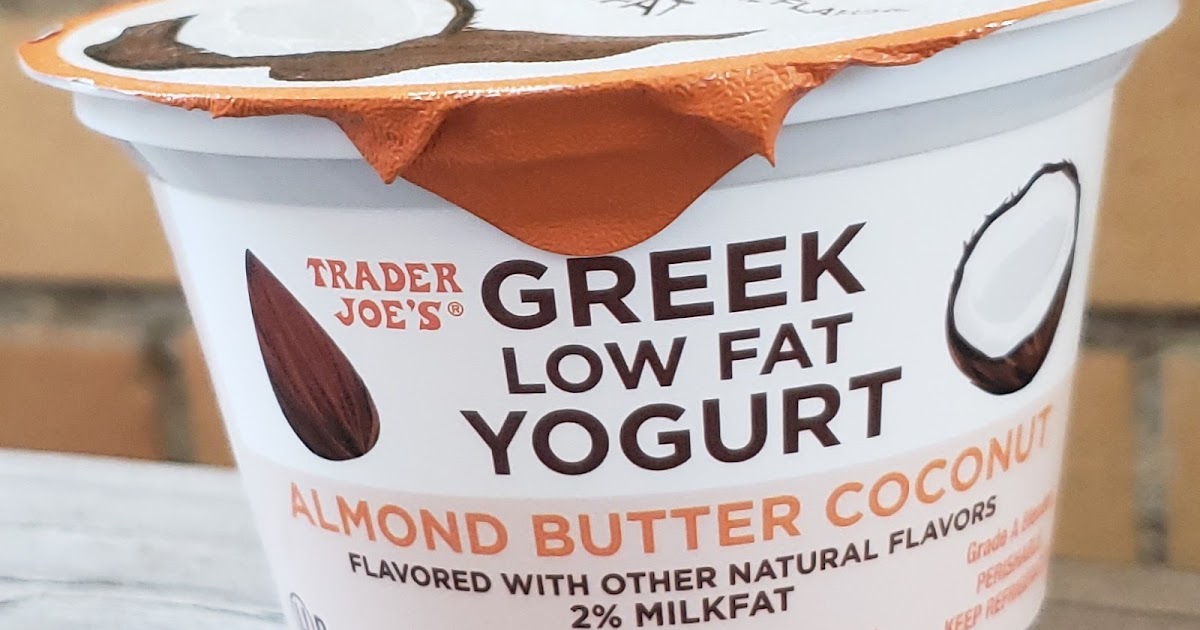 What's Good at Trader Joe's? Trader Joe's Almond Butter Coconut Greek