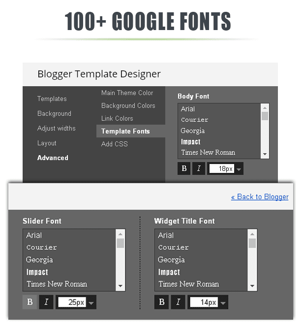 True Mag Unlimited fonts option