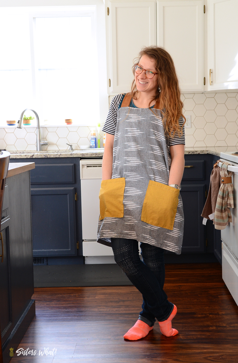 DIY Lady Home Pinafore Kitchen Cotton Linen Washable Aprons