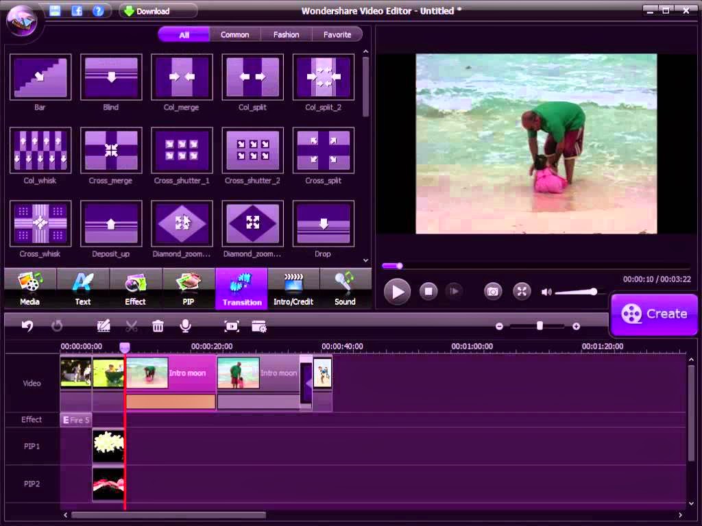 Wondershare Video Editor 4.8.0.5 Final version with Crack