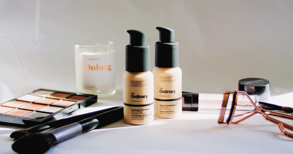The Ordinary. Serum & Coverage Foundations Makeup Withdrawal