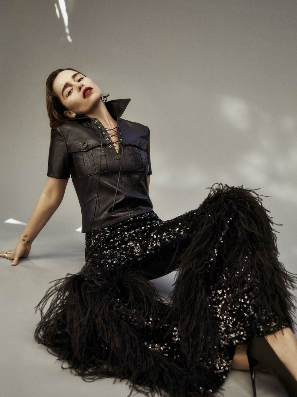 Emilia Clarke Flaunt Magazine Issue 166, 2019 Photoshoot Fashion