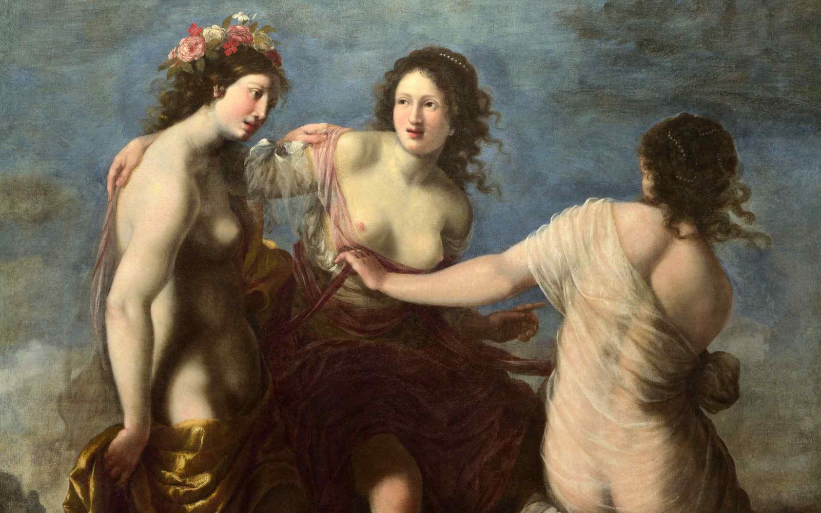 The Three Graces By Francesco Furini