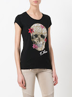 Skull print t shirts 