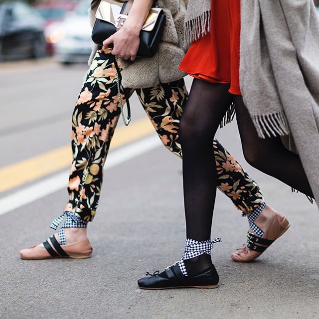 Ballet Flats FRONT ROW