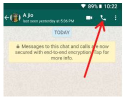 Cara Mengganti Panggilan Suara ke Video Call di WhatsApp Android