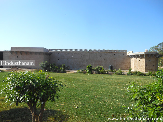 Outside of Chand Baori Abhaneri Dausa 