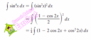 Menentukan Nilai Integral Sin 4 X Excellent