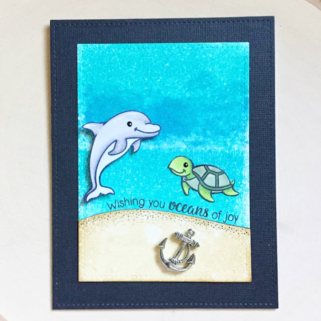Sunny Studio Stamps: Sunny Saturday Summertime Customer Card Share by Deneen Cook