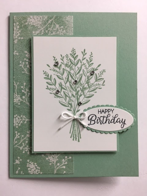 My Creative Corner!: Beautiful Bouquet, Wishing You Well, Birthday Card
