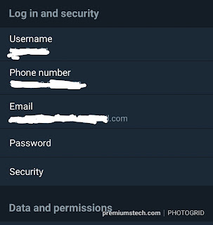 Steps to changing twitter password
