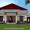 Desain Rumah Gaya Eropa 1 Lantai