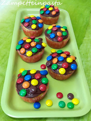 Muffin colorati allo yogurt - Ricette di Carnevale