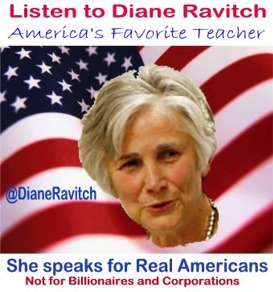 Click on picture to Listen to Diane Ravitch