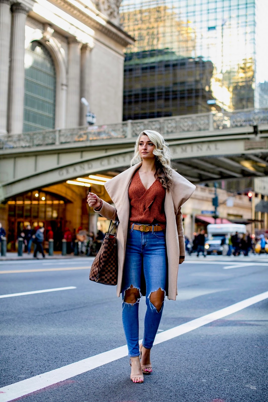 The Cheeky Been: Distressed Denim in NYC