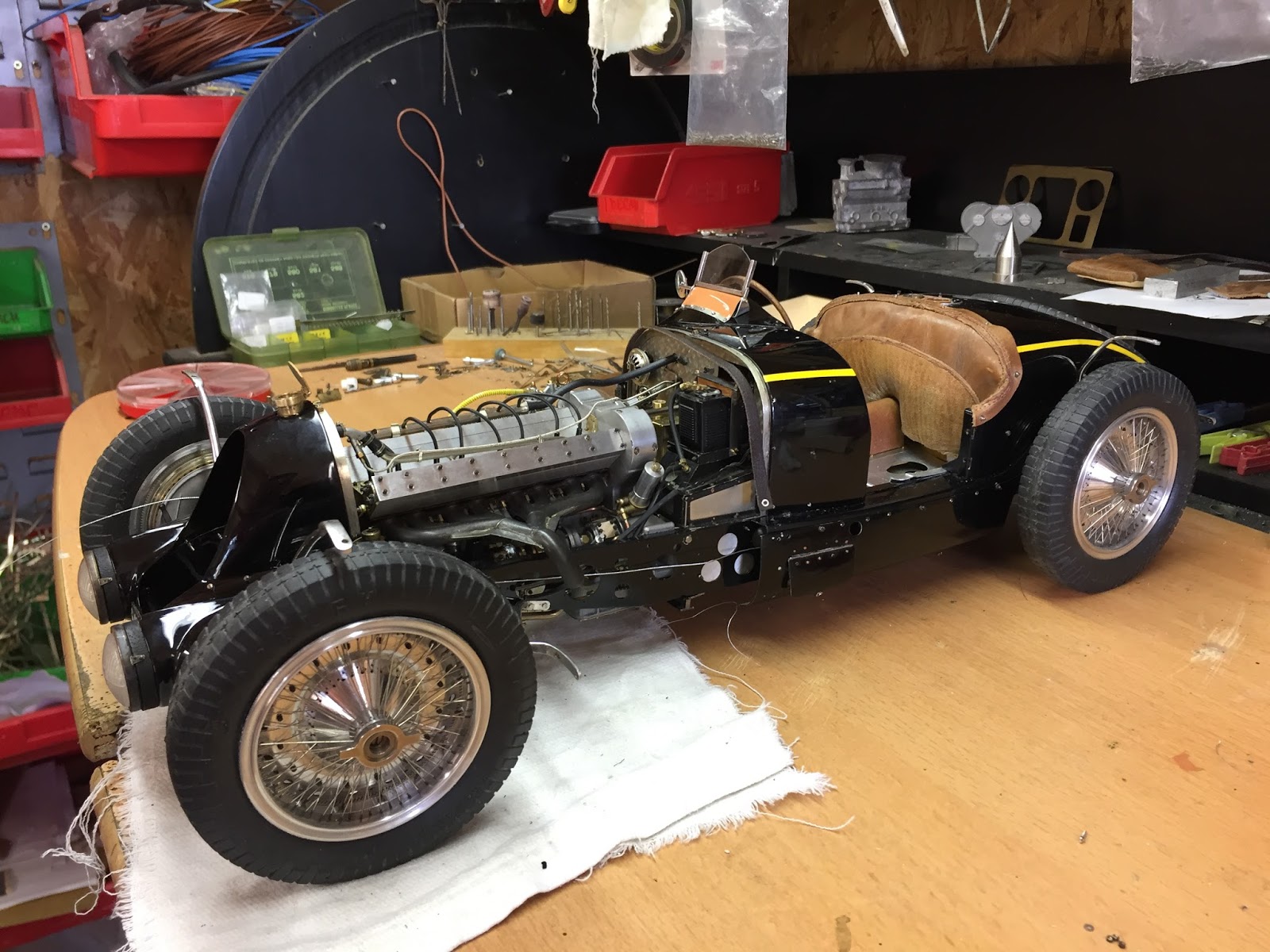 Psm Scale Models Bugatti 59 King Leopold 1 8th