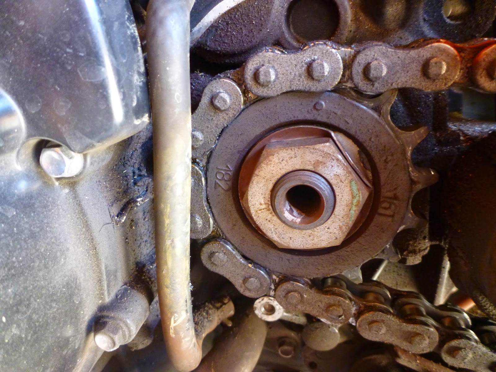 What We Do is Who We Are Change of Chain/Sprockets on Triumph Tiger 800