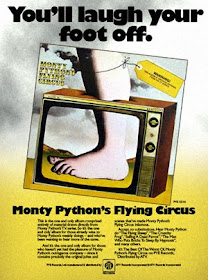 Ad for Monty Python's First LP