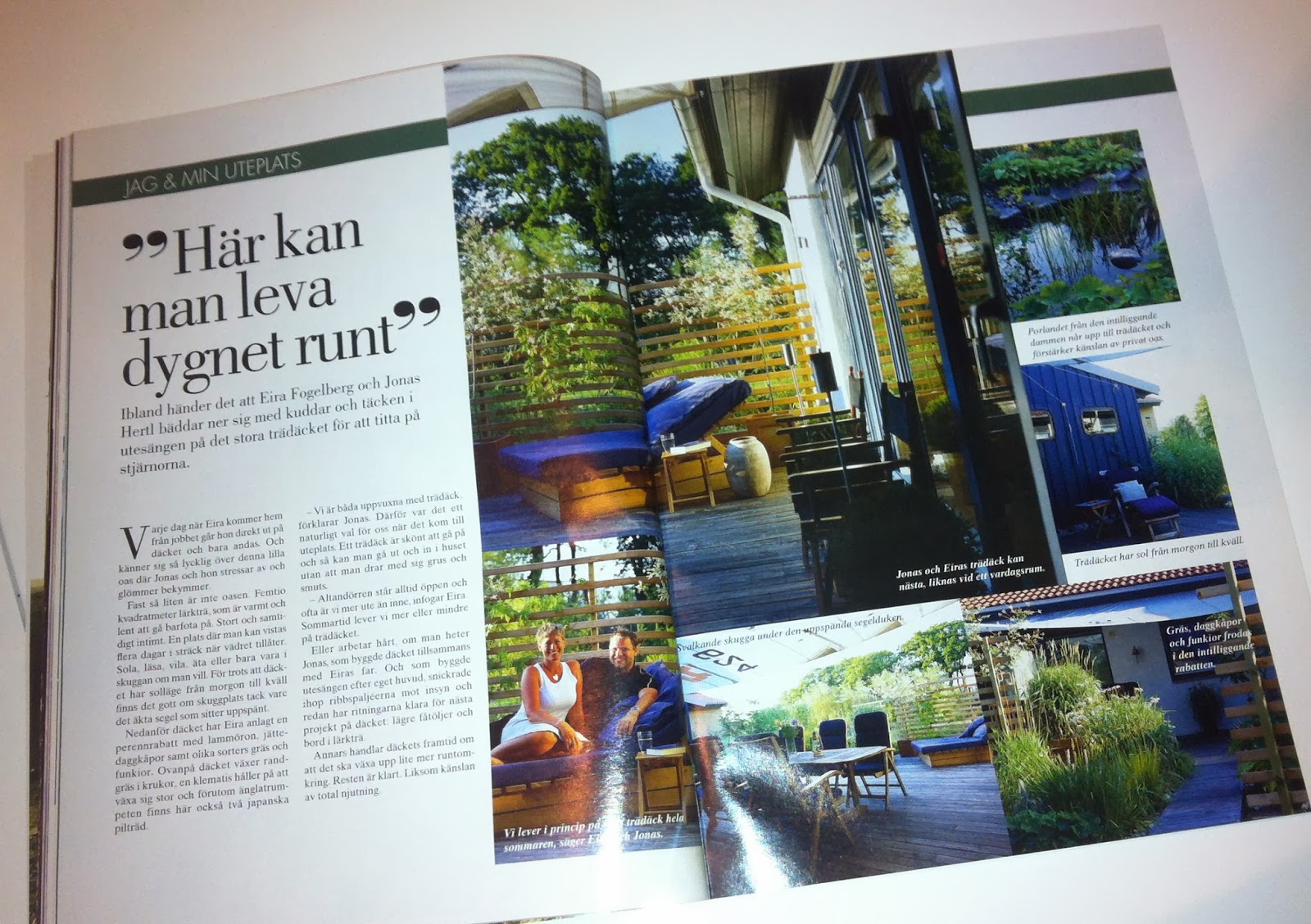 Cattis och eiras trädgårdsdesign: cattis & eira i media