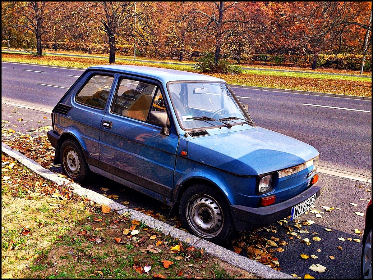 Pobliska Ulica 19871991 Polski Fiat 126p BIS
