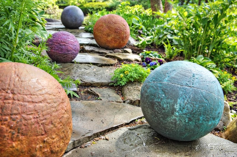 Mid2Mod Modern landscaping Garden orbs