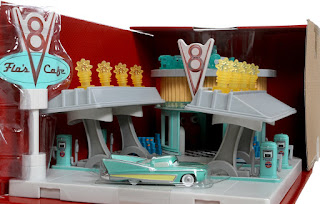disney pixar Cars Flo's V8 Cafe Playset Precision Series