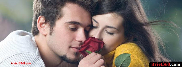 Ảnh bìa lãng mạn cho Facebook - Cover FB romantic timeline, hoa hồng anh dành tặng em