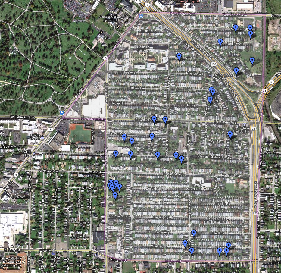 Vacant Buffalo Creating Maps