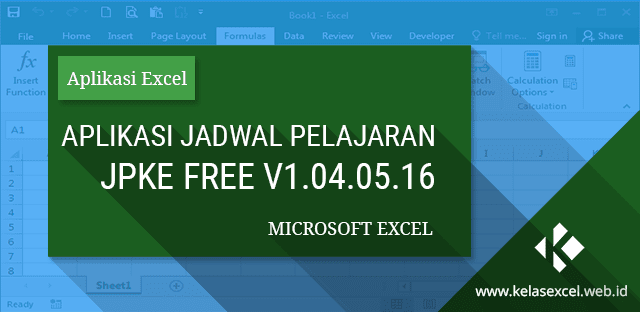 Aplikasi Jadwal Pelajaran Sekolah Gratis Berbasis Excel (JPKE Free V1.04.05.16) Aplikasi Jadwal Pelajaran Sekolah Gratis Berbasis Excel (JPKE Free V1.04.05.16)