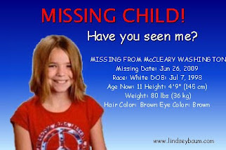 Missing Child - Feel Free to copy this button to your site.