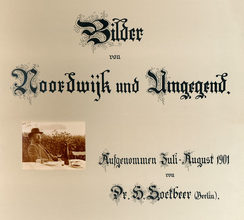 Omslag fotoalbum H. Soetbeer. Collectie Tappenbeck.