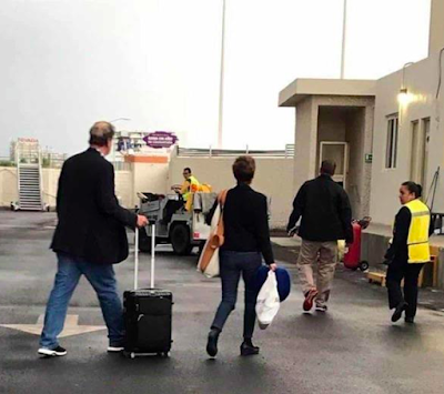 Captan a Vicente Fox violando aduana y protocolos de seguridad en aeropuerto de Guanajuato. Noticias en tiempo real