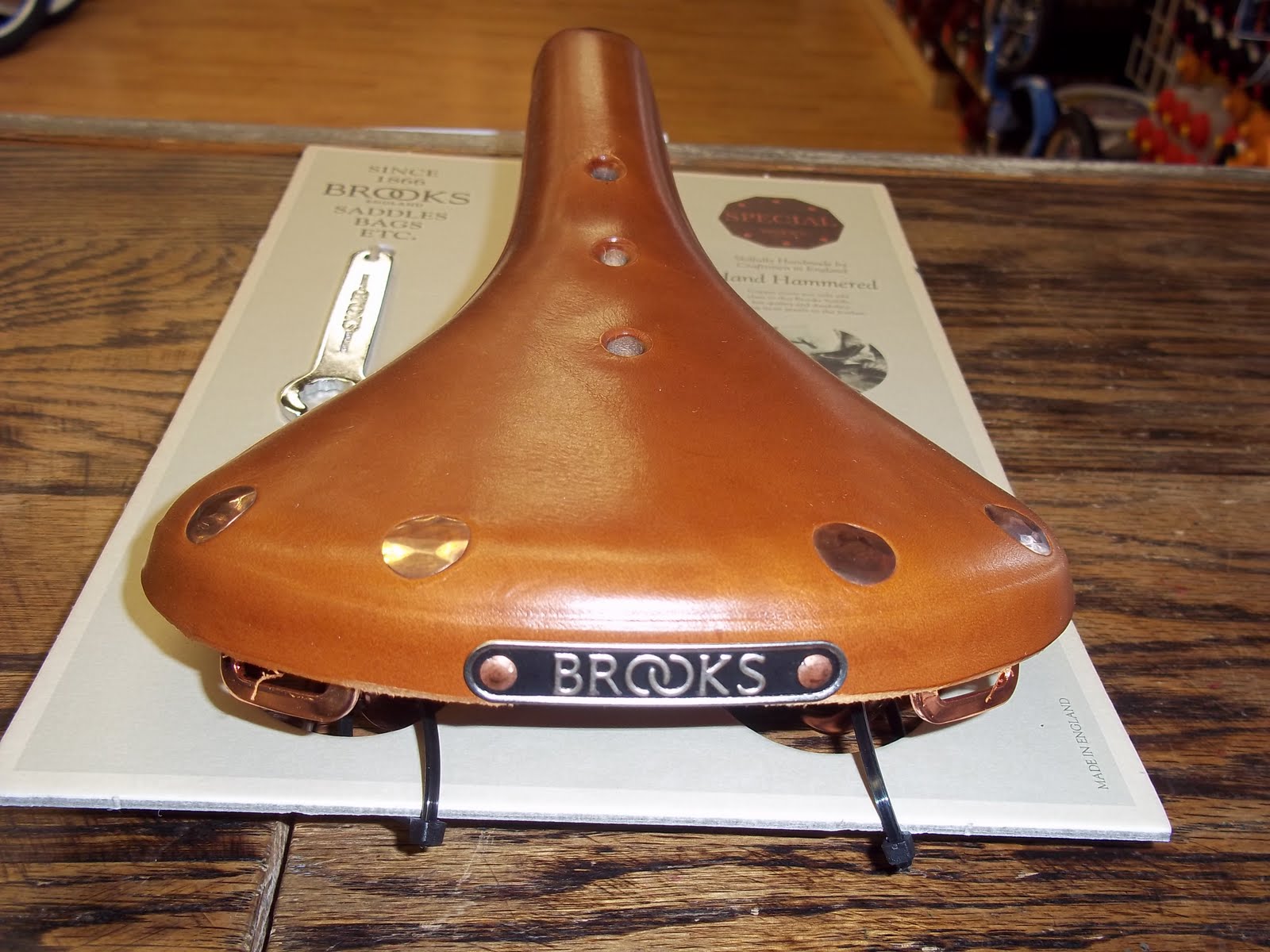 brooks b17 royal blue