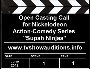 Nickelodeon Open Casting Call Supah Ninjas
