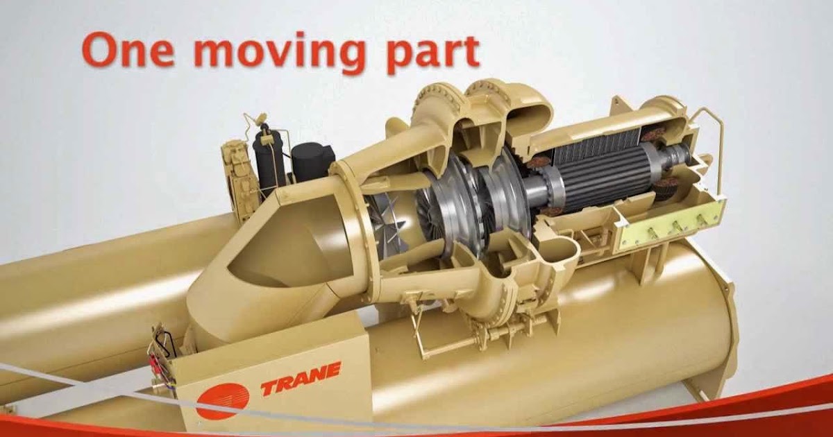 Centrifugal water chillers trane 2