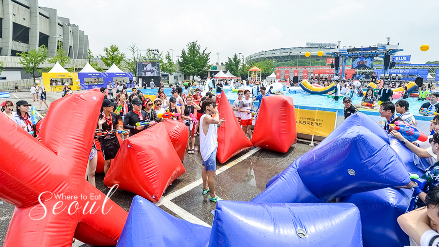 Waterbomb Seoul 2018 Water Fight Festival with Kpop Music Concert