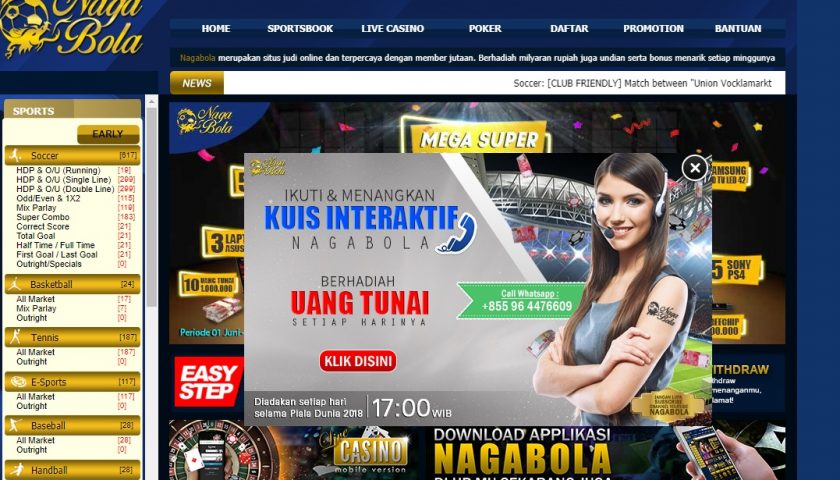 Seputar Info Nagabola LINK ALTERNATIF NAGABOLA TERBARU