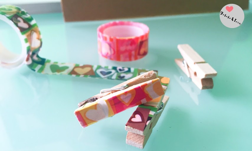 Decorar pinzas con washi tapa washi-tape-decorar-pinzas-manualidad-diy
