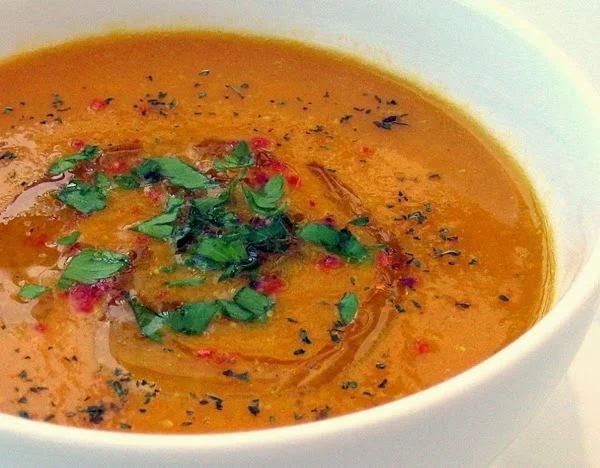 L'assiette vegan: Soupe de lentilles épicées à la marocaine
