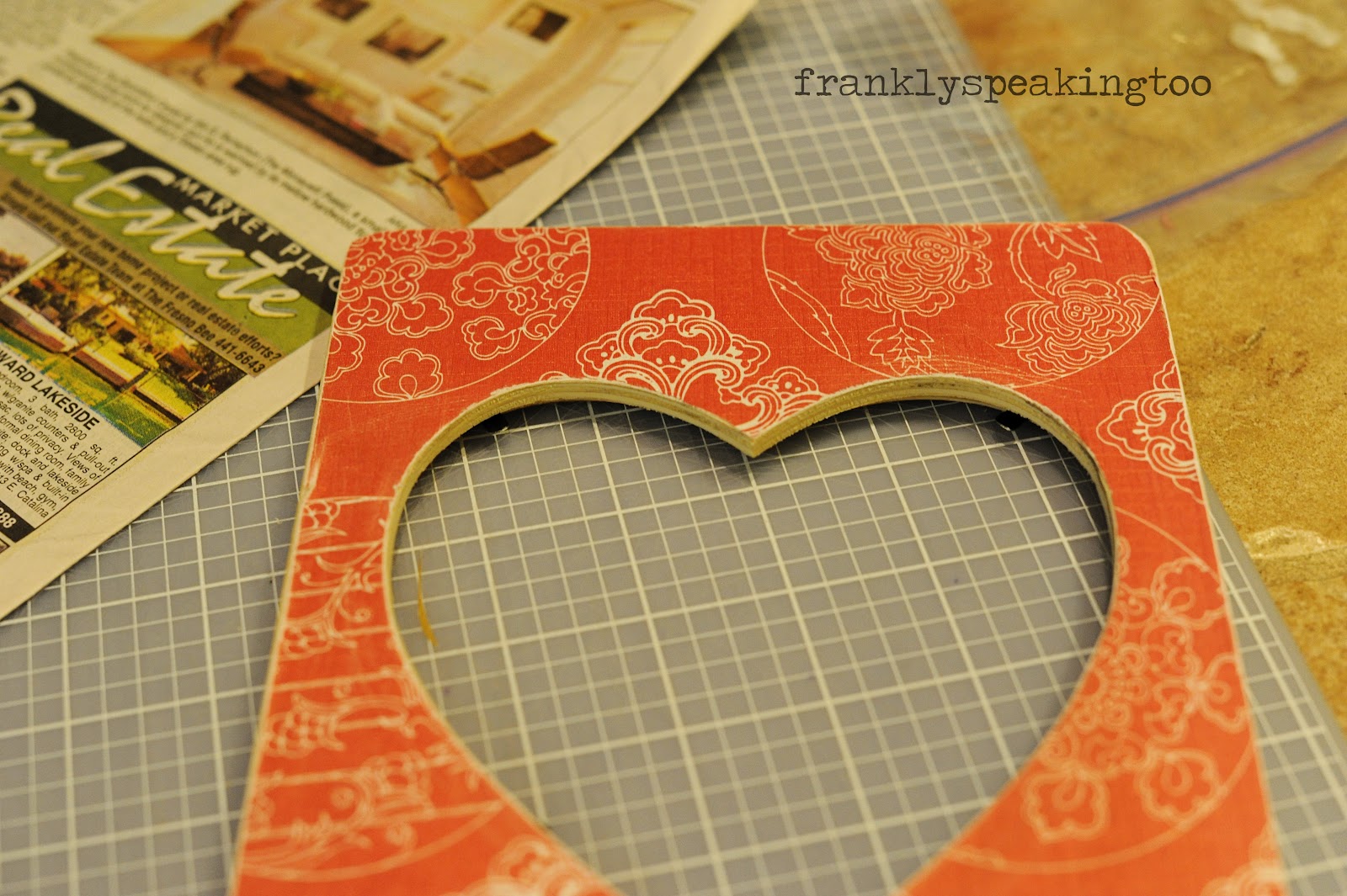 Frankly Speaking Too iLoveToCreate 1 Michaels Heart Frame Chalkboard