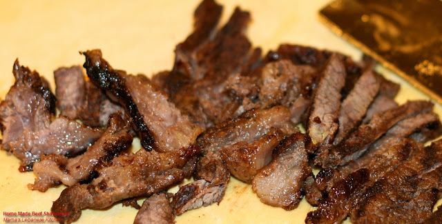 Lebanese Beef Shawarma Recipe, Made