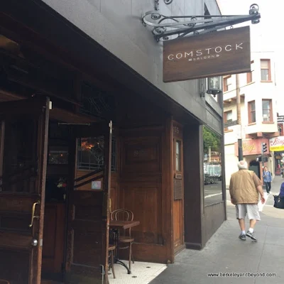 exterior of Comstock Saloon in San Francisco, California