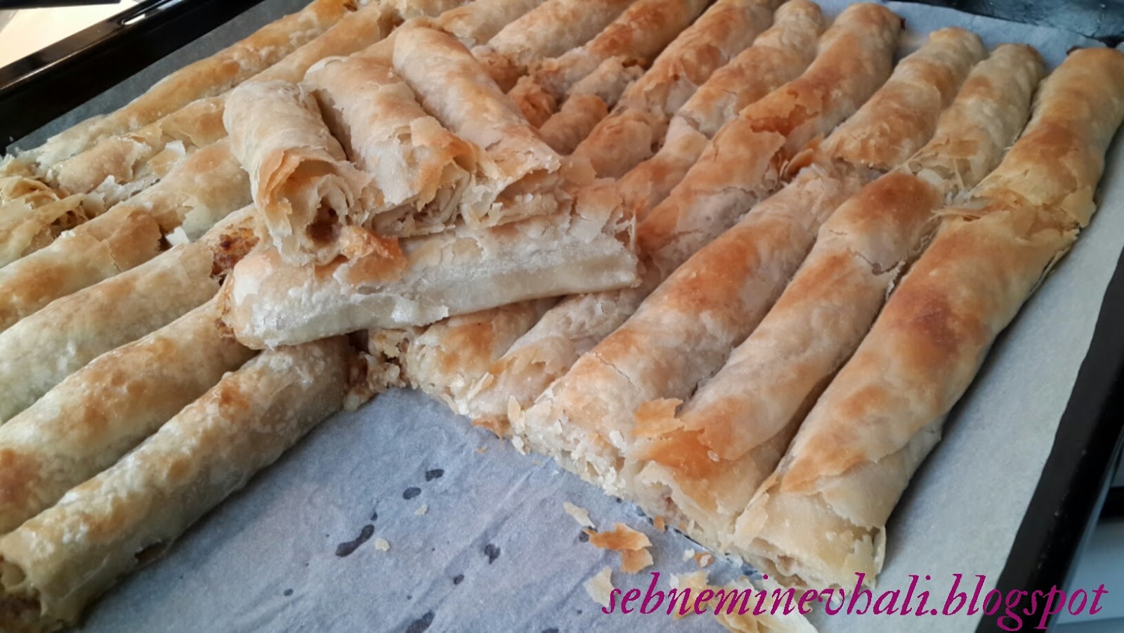 Şebnem�in Ev Hali PATATESLİ KIYMALI BOŞNAK BÖREĞİ