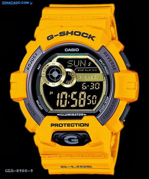 Hola Turismo Noveno Ya están aquí los nuevos G-Shock GLS-8900 - zonacasio