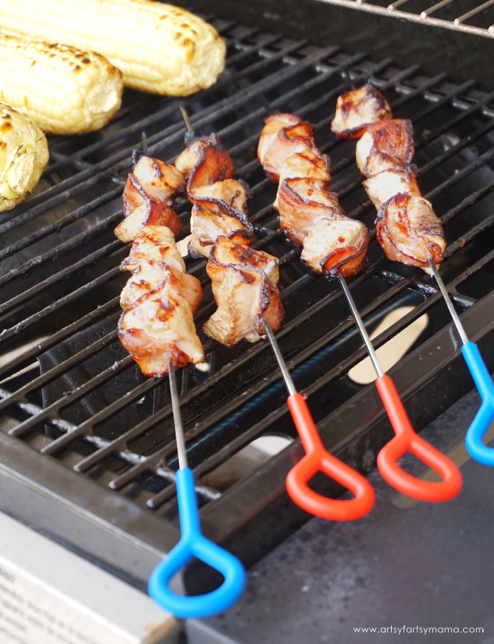 Summer Share A Coke Gift Idea with Chicken Bacon Kebabs Recipe #IceColdSummerMoments