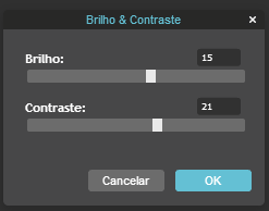brilho e contraste