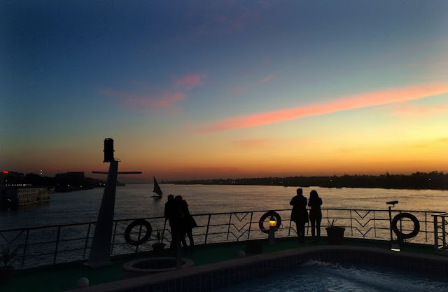 Sunset, Nile Cruise